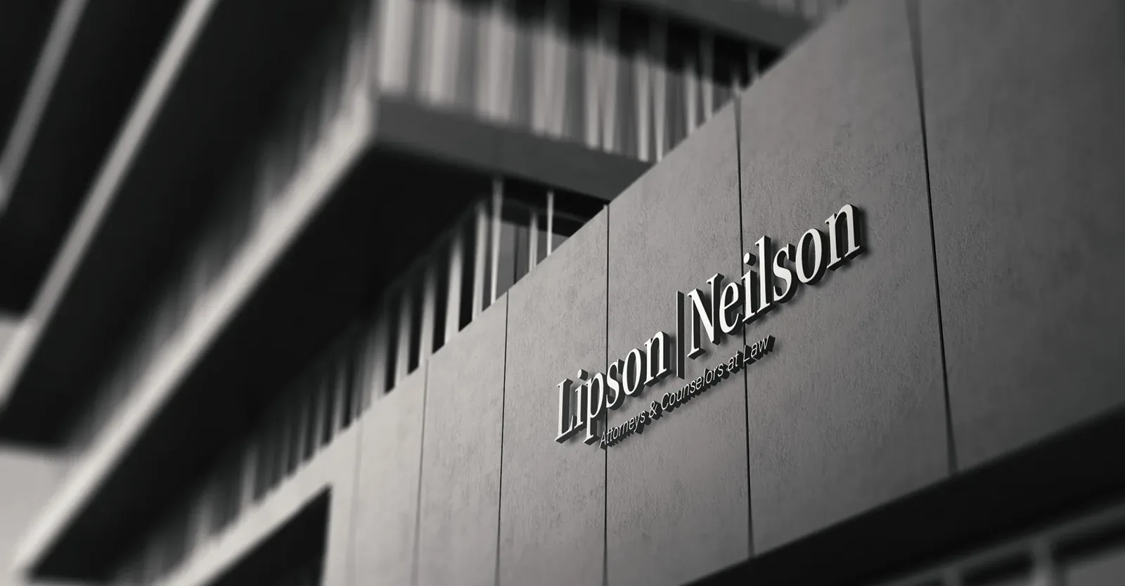 Lipson Neilson lettering on the side of a building