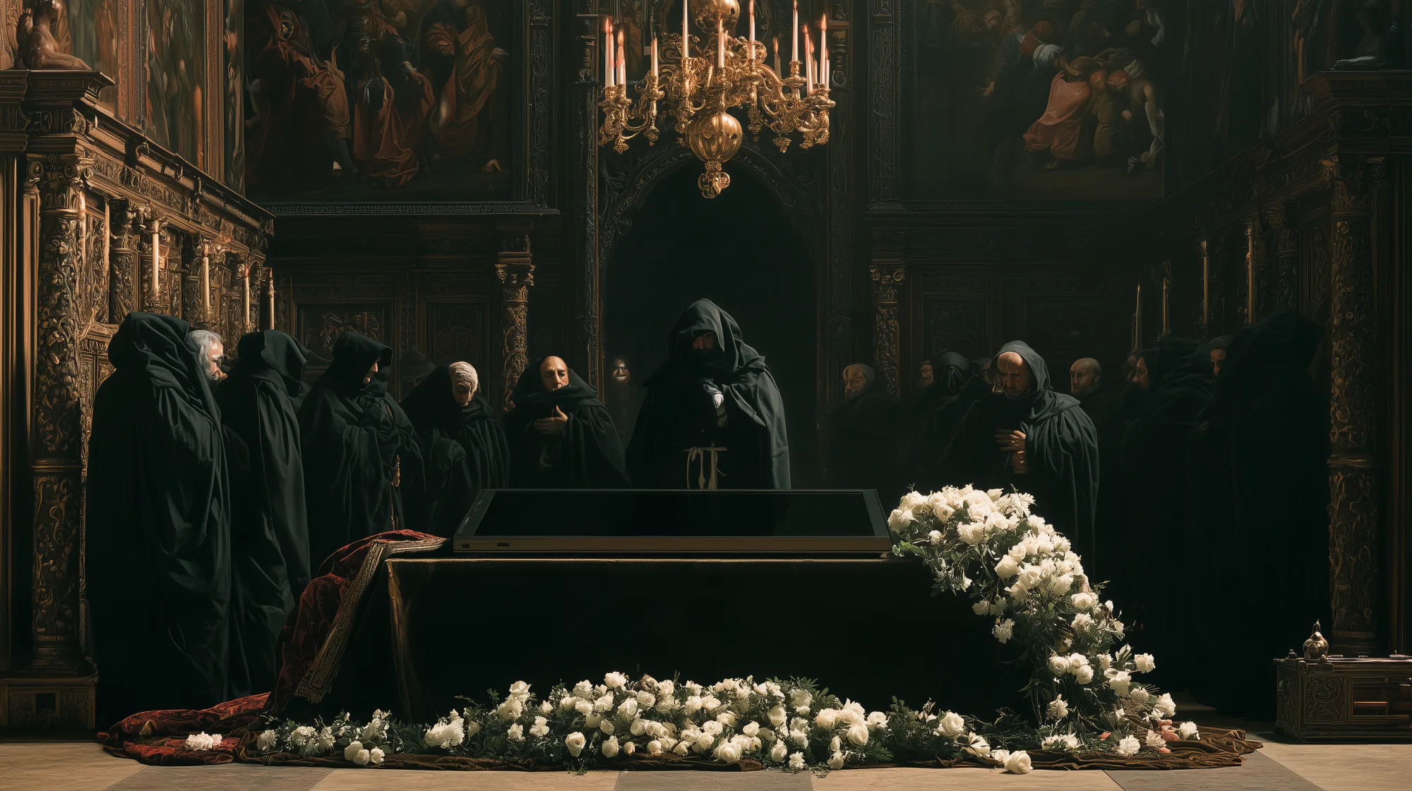 A funeral for a laptop